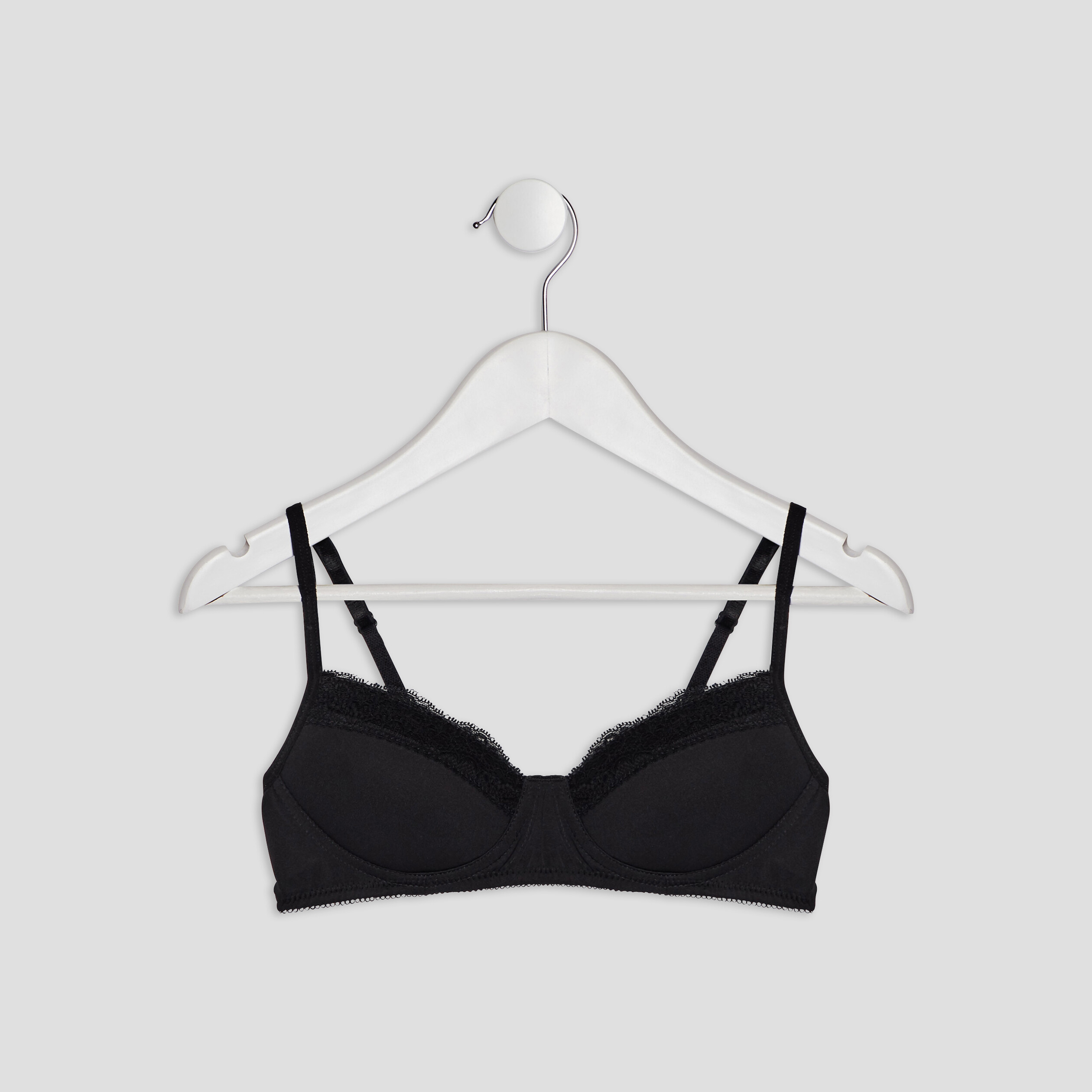 Soutien-gorge corbeille noir femme | La Halle