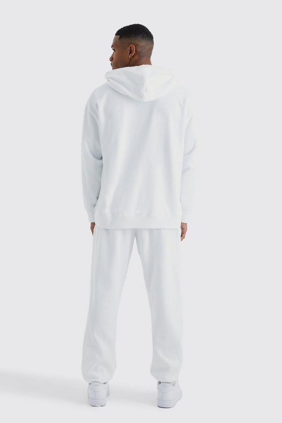 Oversize Trainingsanzug mit Mascot Print und Kapuze