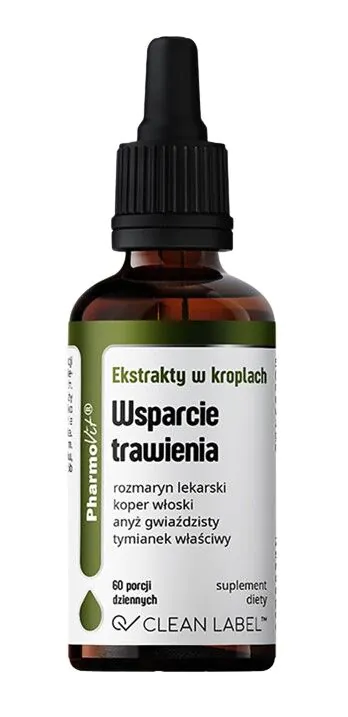 Pharmovit Clean Label ekstrakti u kapima za podršku probavi