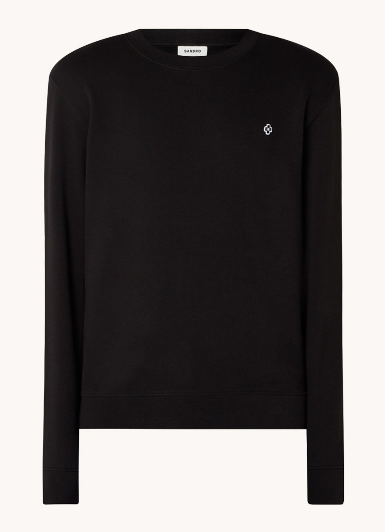 Sandro Sweater with logo embroidery