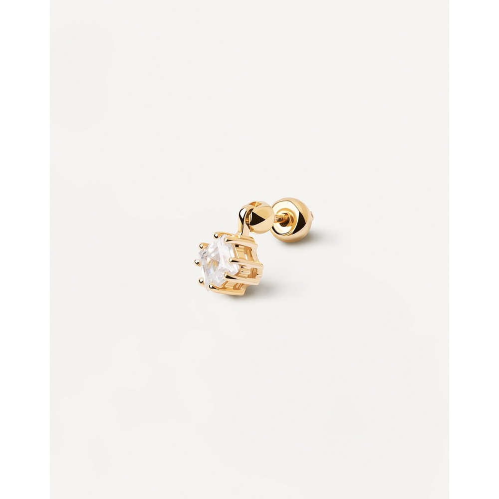 P D Paola Boucle d'oreille unique 925 Argent Boucles d'oreilles