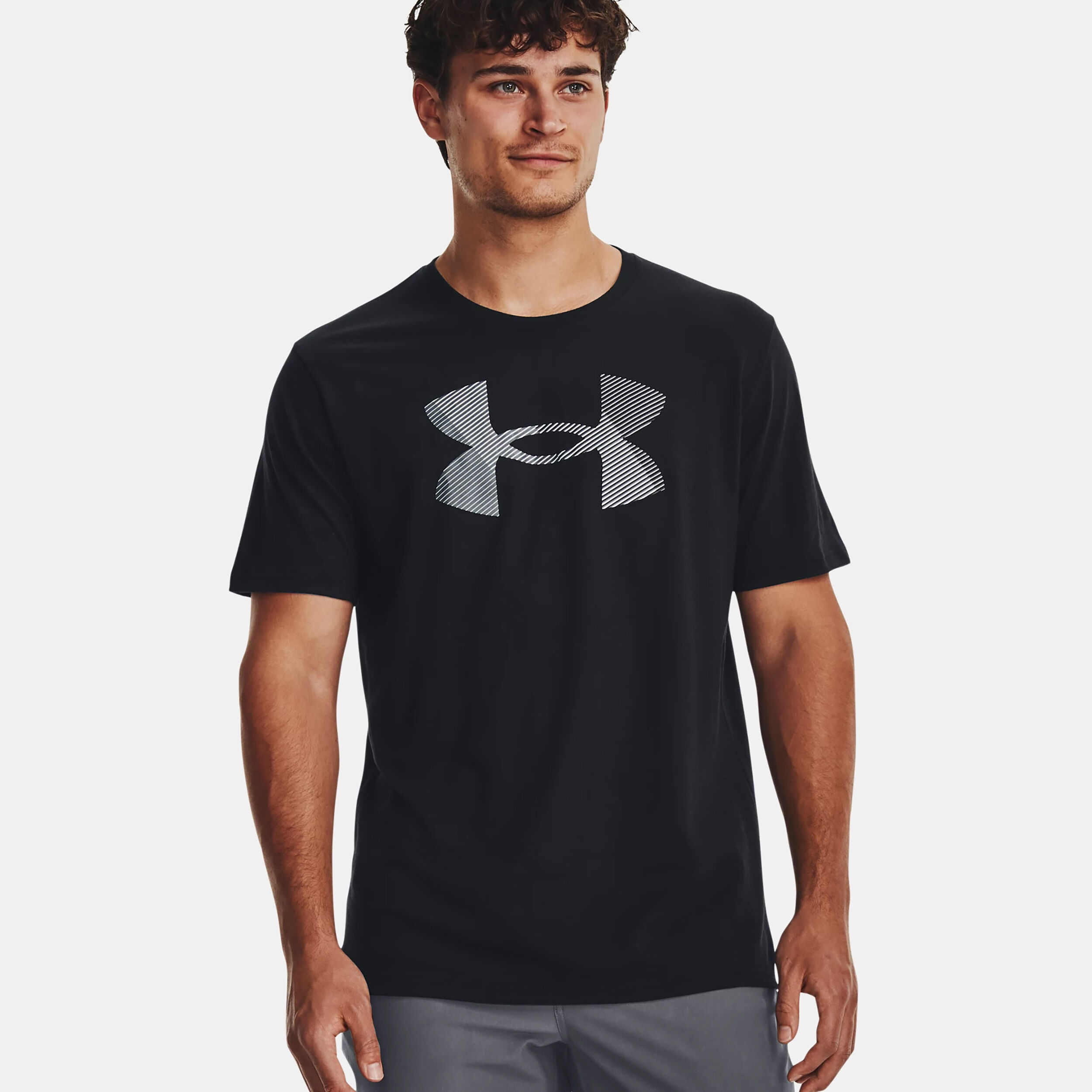 Big Logo Fill T-Shirt Herren - Schwarz