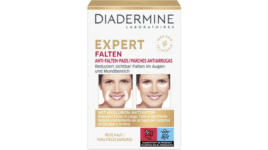 Diadermine Falten Expert 3D Augenpads Anti-Falten