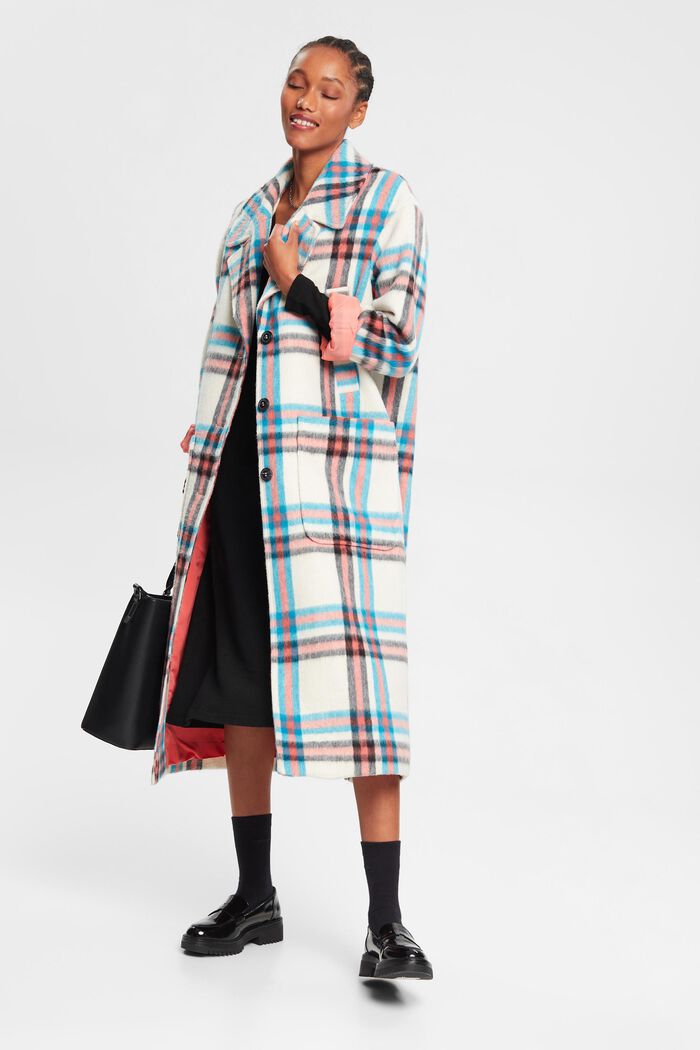 Midikleid mit V-Ausschnitt