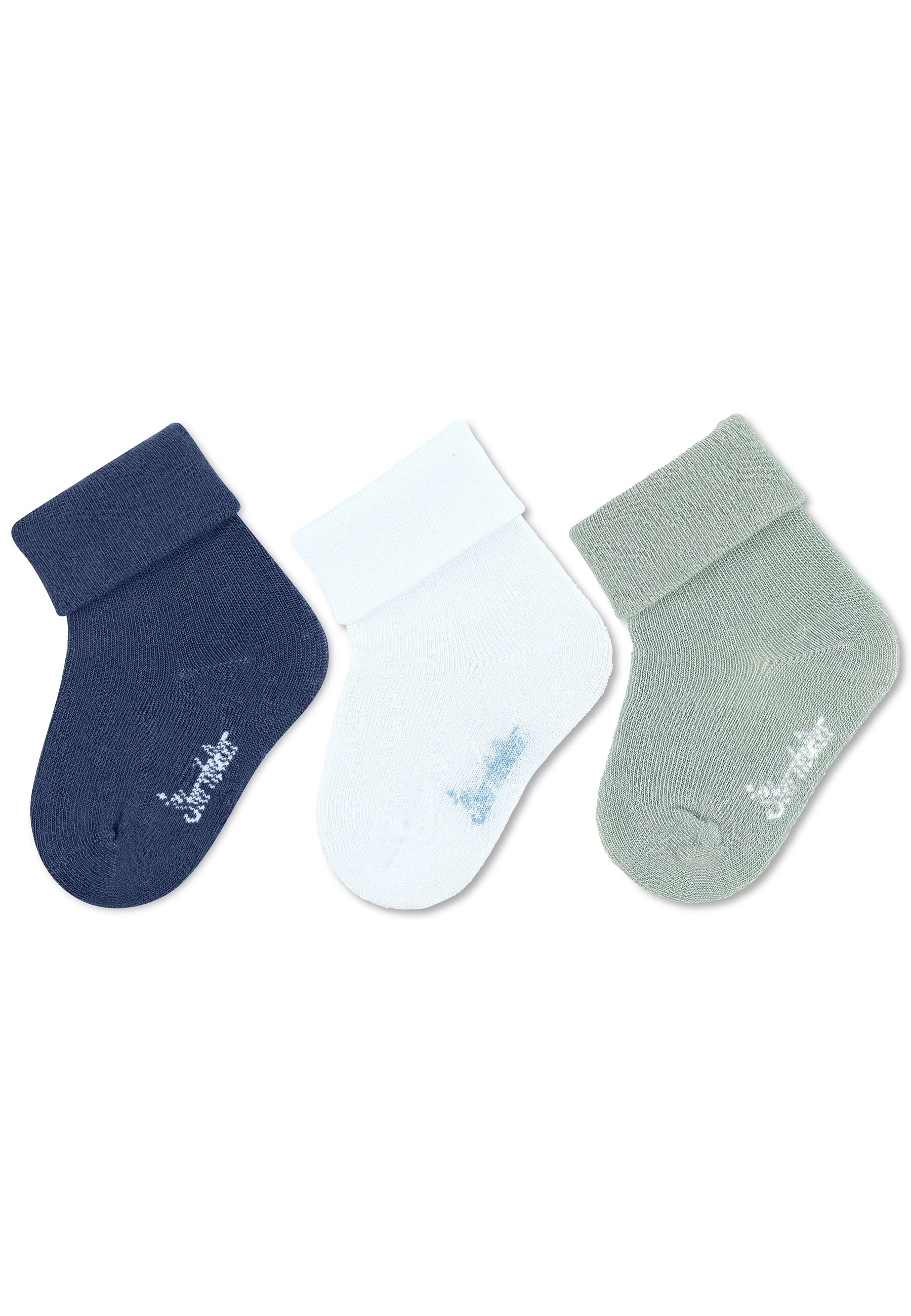 Baby Socken in verschiedenen Farben, im 3er-Pack
