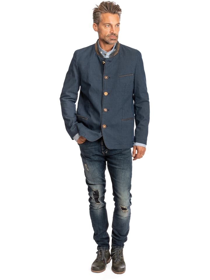 OS-Trachten Jacke 422000-3900 in marine günstig kaufen