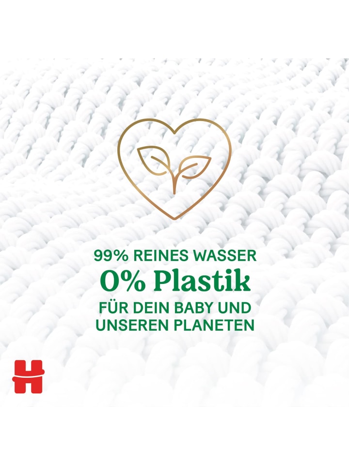 HUGGIES Natural Pure Water Feuchttücher Tücher Baby Wipes 12 x 48 Stk günstig kaufen onesize