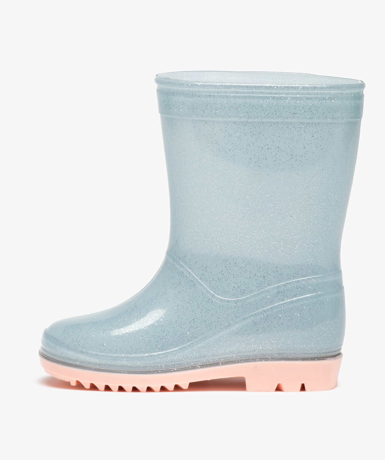 Bottes de pluie fille pailletées – La Reine des Neiges bleu | GEMO
