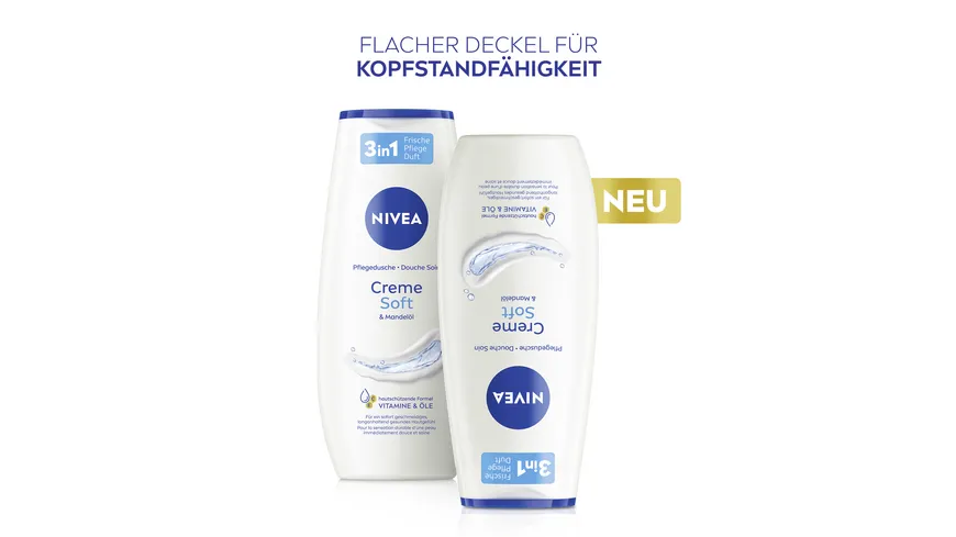 NIVEA Pflegedusche Creme Soft & Mandelöl 250 ml