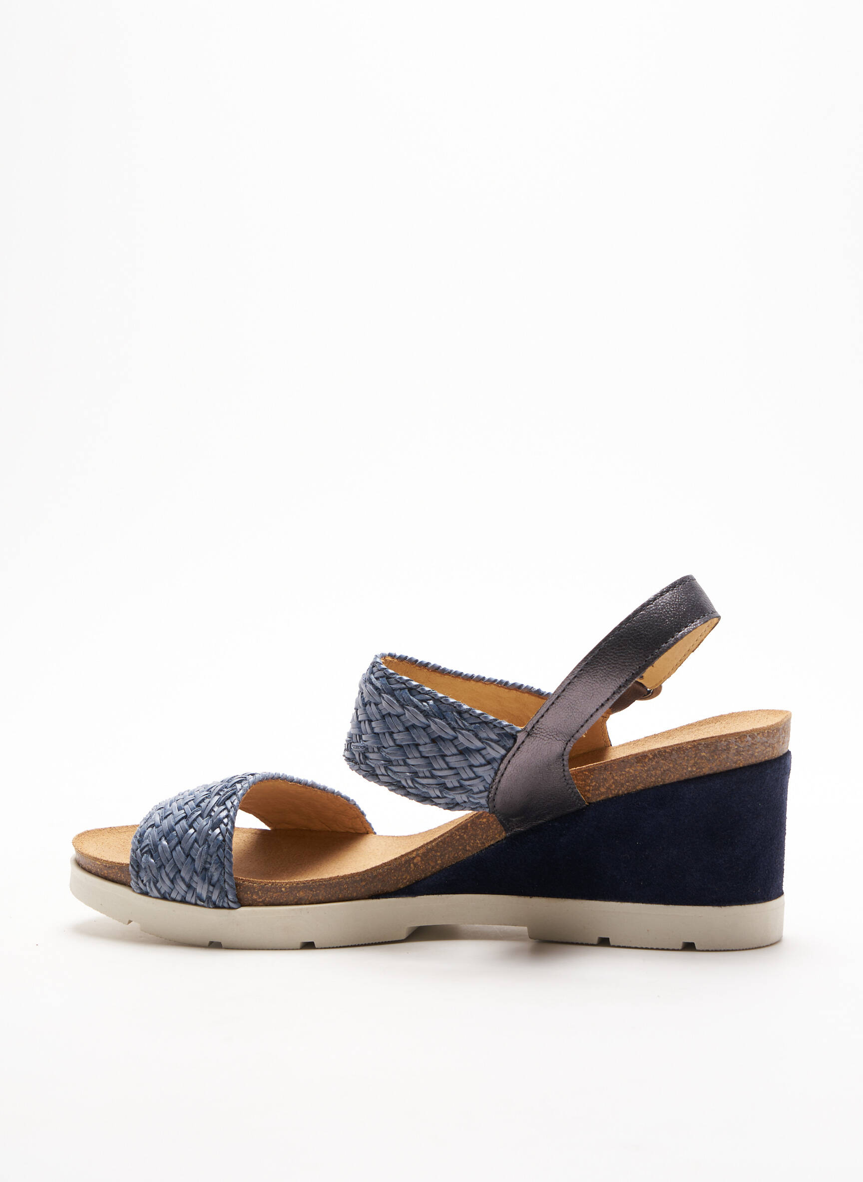Mkd Sandales Nu Pieds Femme couleur bleu