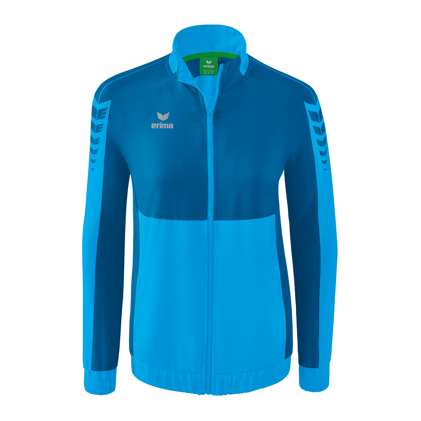Erima Six Wings Präsentationsjacke Damen Hellblau
