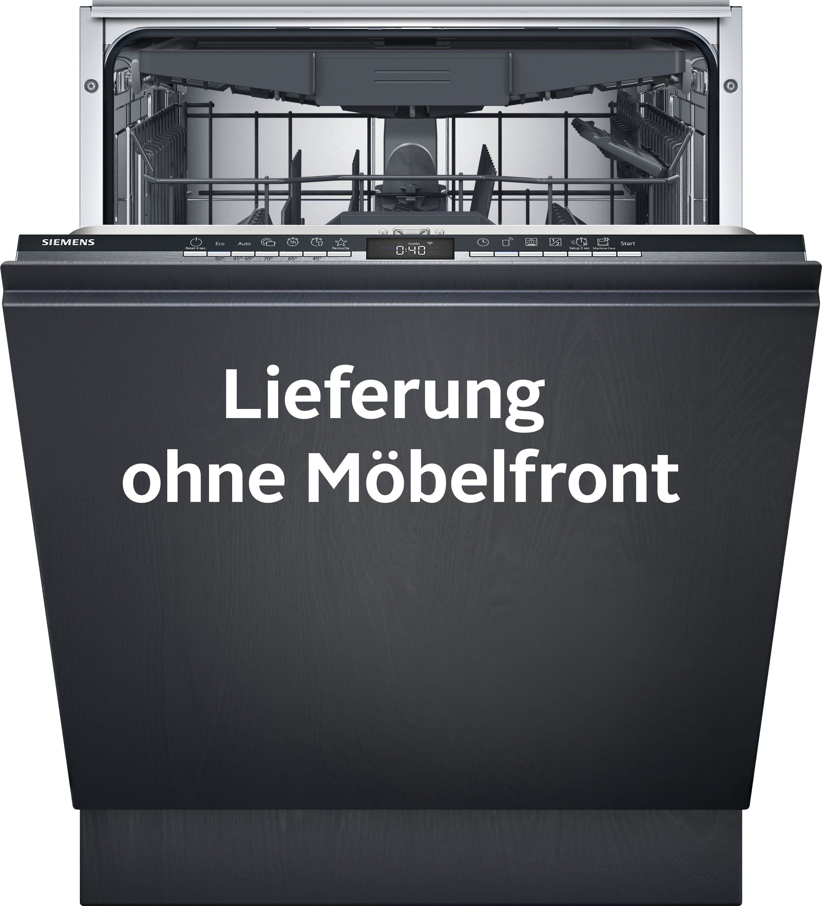 SIEMENS vollintegrierbarer Geschirrspüler iQ300, SX63EX02CE, 14 Maßgedecke