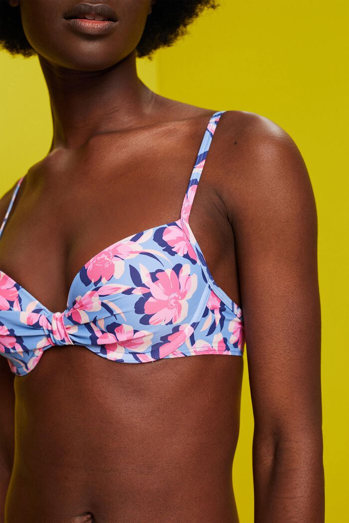 Recycelt: Wattiertes Bügel-Bikinitop