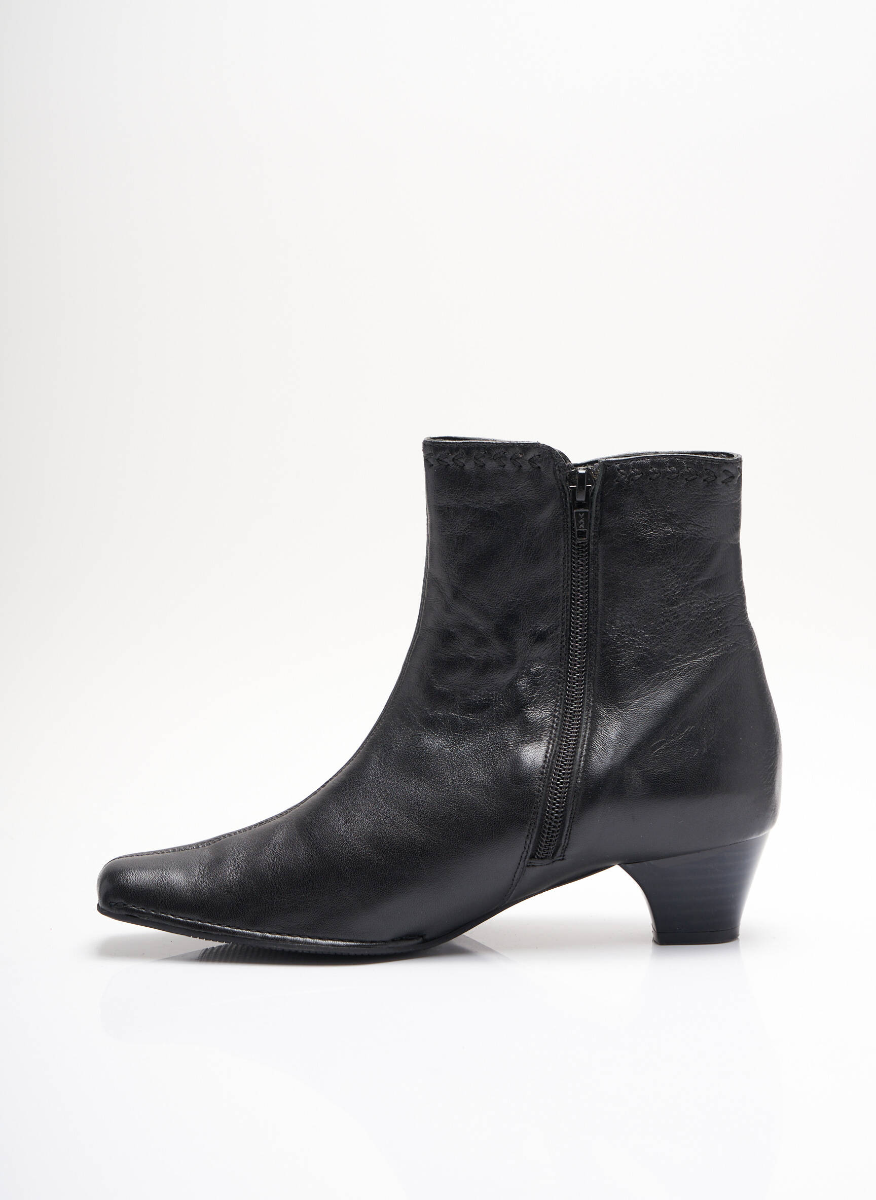 Perle De Charme Bottines Femme couleur noir