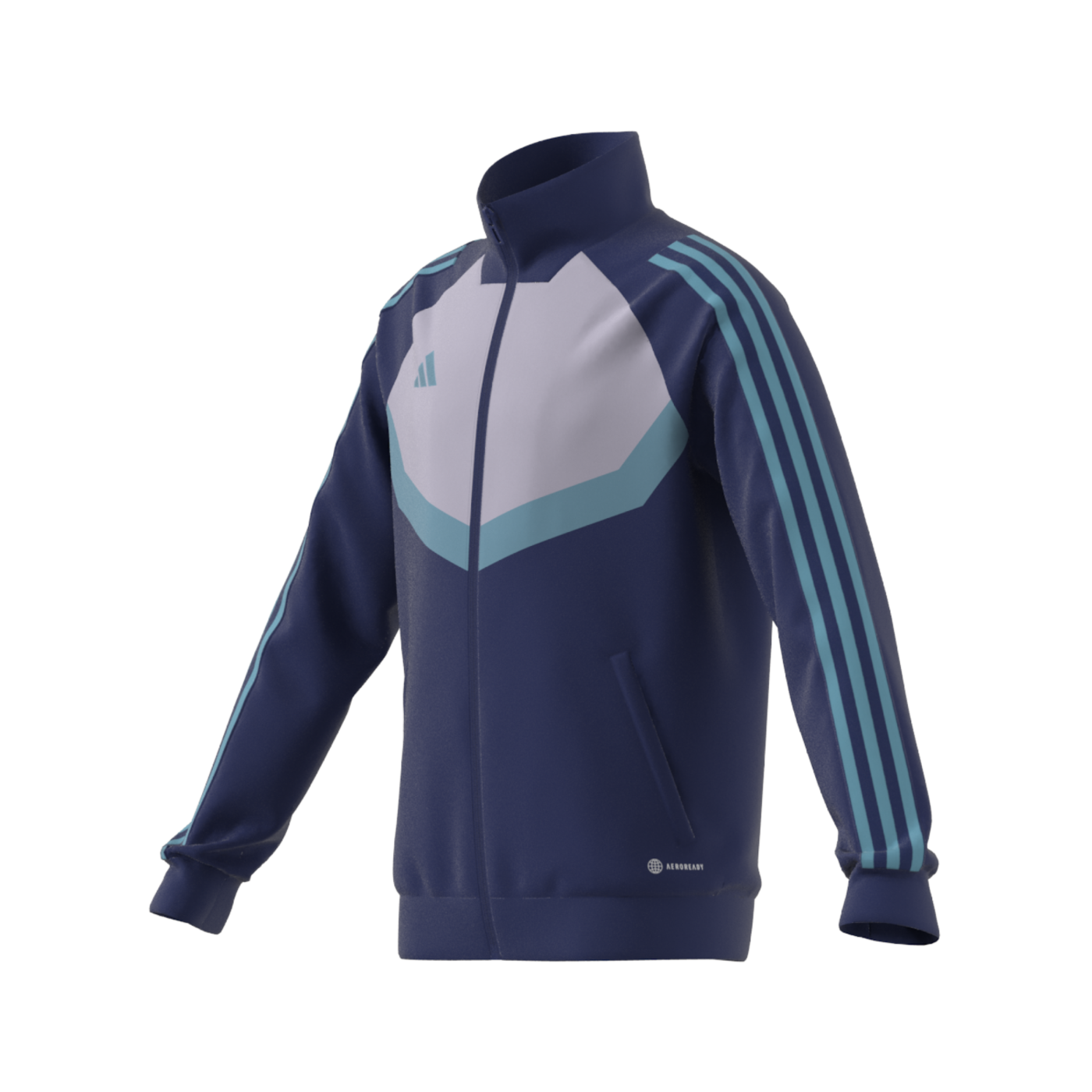 adidas Tiro Trainingsjacke Kids Blau