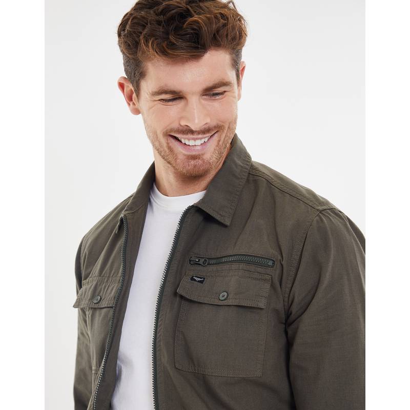 Threadbare THB Shacket Chaser Jacke Herren