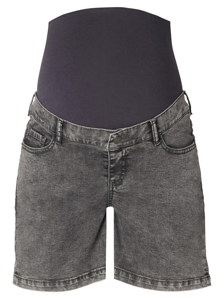 Noppies Umstandsshorts Jeans Jamie in Grey Denim günstig kaufen