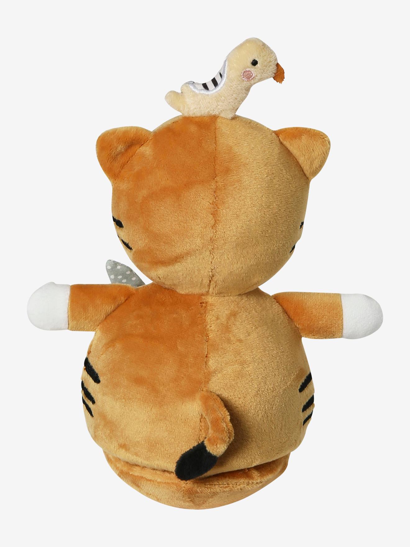 Vertbaudet Baby Stehaufmännchen TANSANIA, Tiger - gelb