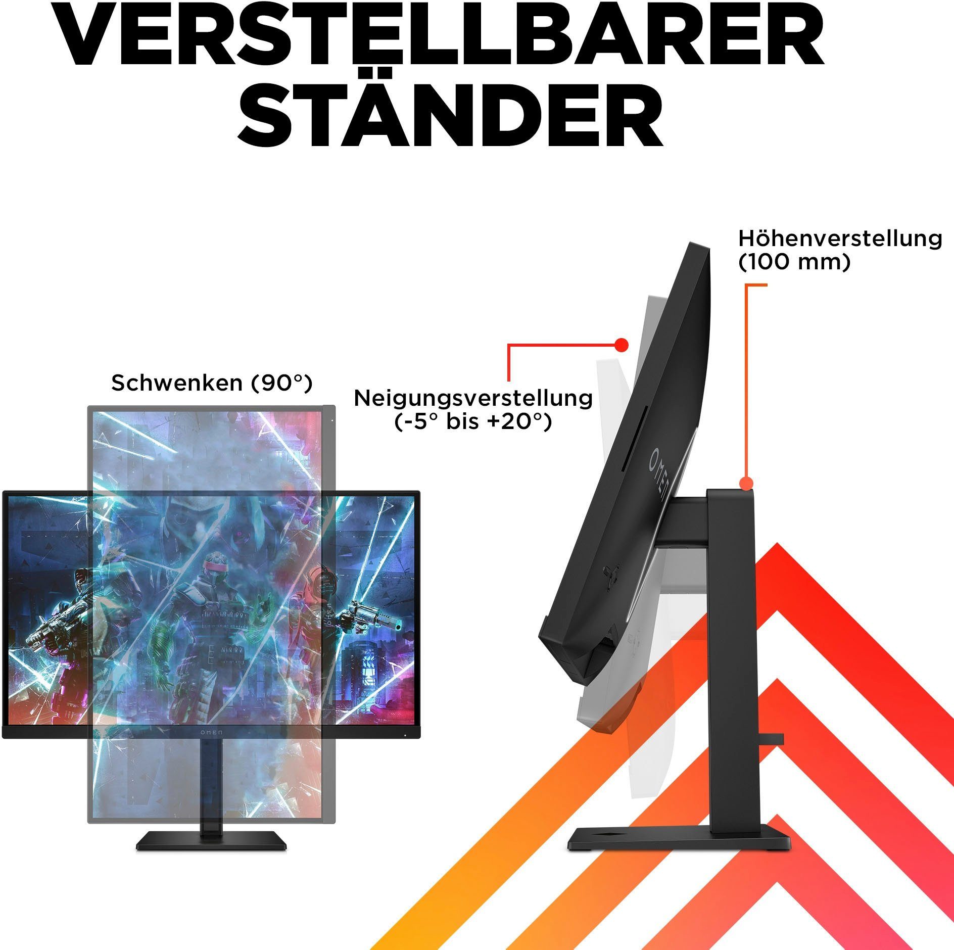 HP OMEN 27s (HSD-0160-A) Gaming-Monitor (69 cm/27 