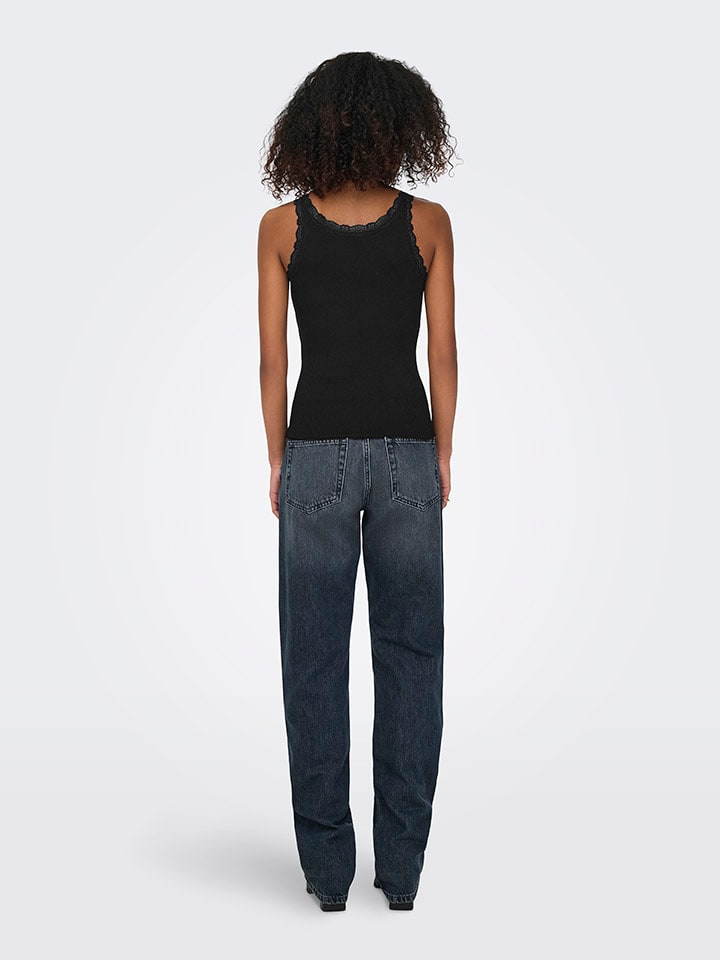 ONLY Top in Schwarz günstig kaufen