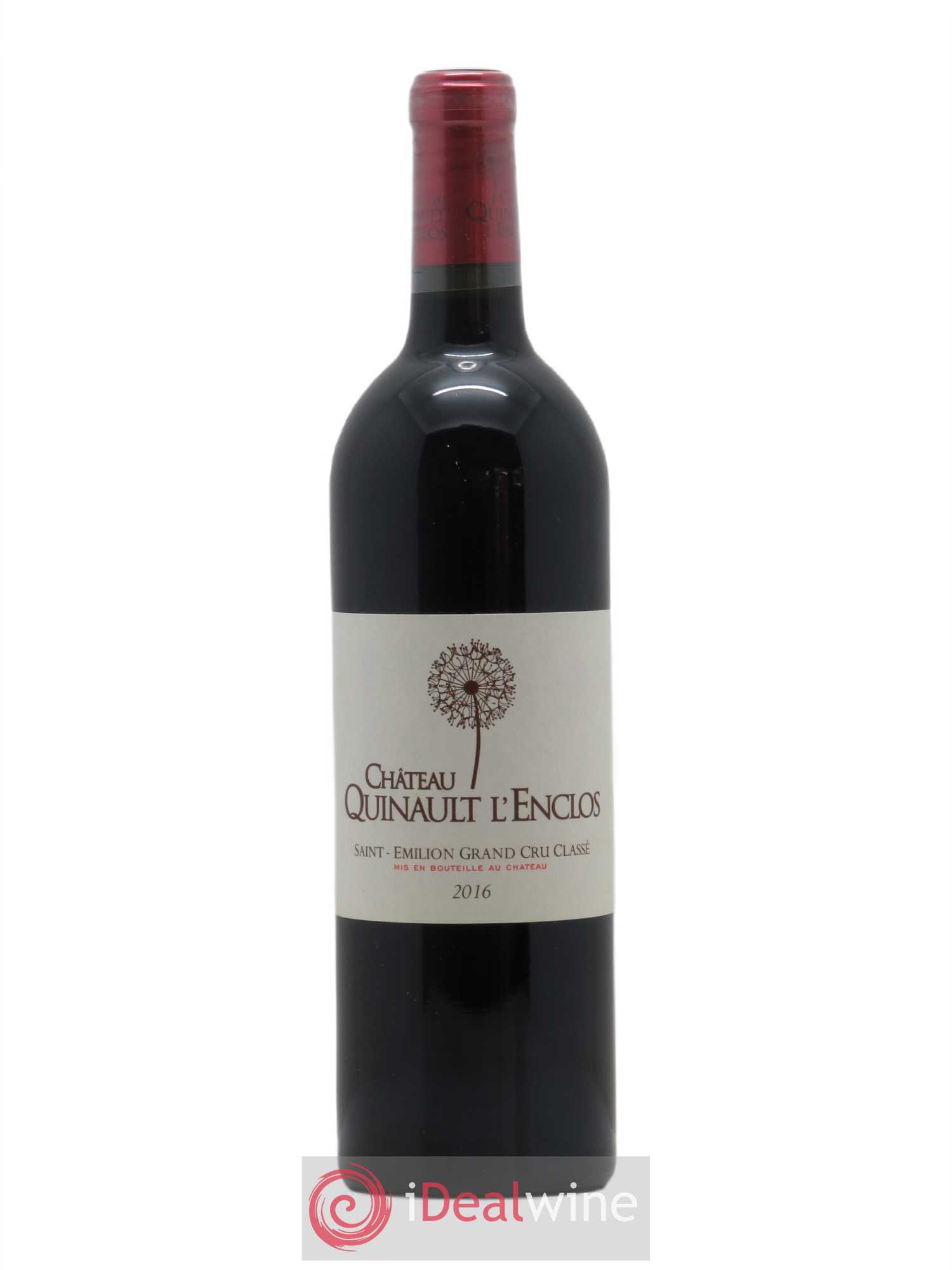Château Quinault L'Enclos (CBO à partir de 6 bts) 2016 - Lot de 1 Bouteille