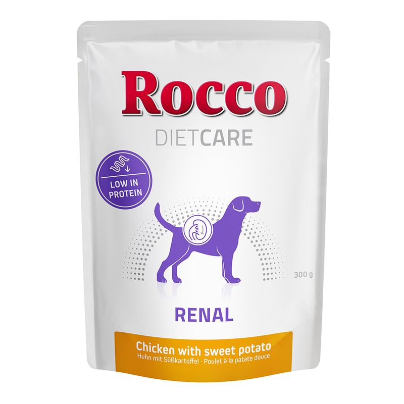 Rocco Diet Care Renal Huhn mit Süßkartoffel 300 g - Pouch