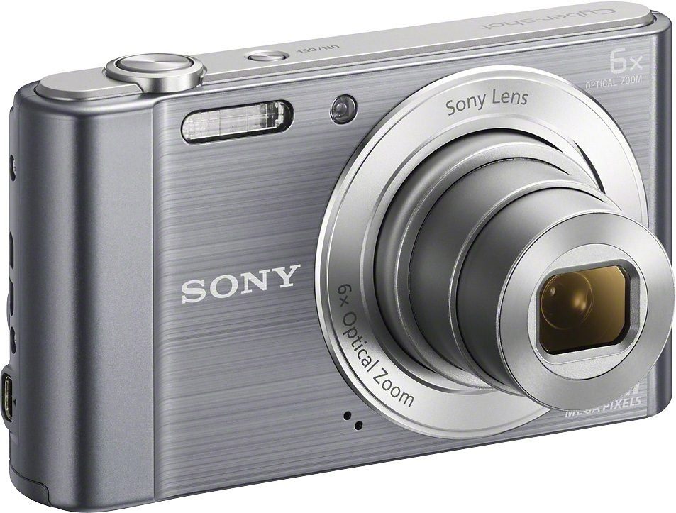 Sony DSC-W810 Kompaktkamera (20,1 MP, 6x opt. Zoom, Gesichtserkennungstechnologie für bis zu 8 Gesichter)