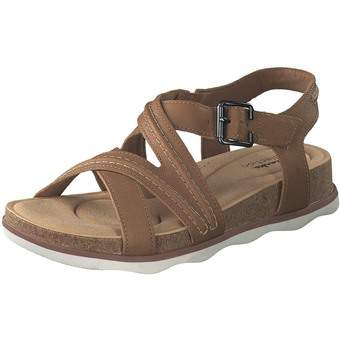 Clarks Brynn Ave Sandale in braun
