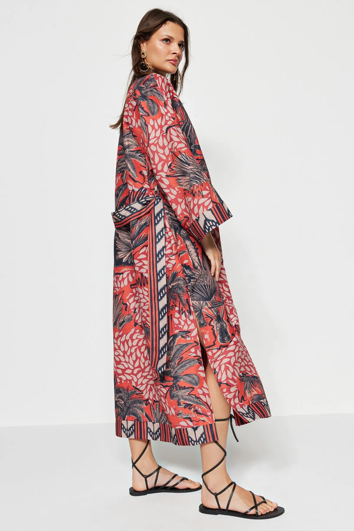 Trendyol Collection  Kimono & Kaftan - Braun - Regular Fit