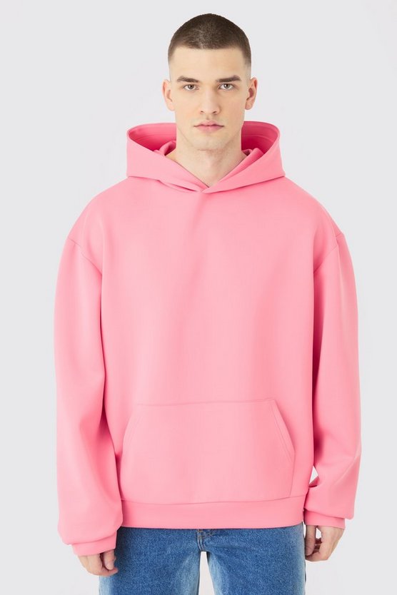 Tall kastiger Oversize Scuba Hoodie