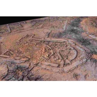 Desert Warzone City 4x4 Gaming Mat 2.0