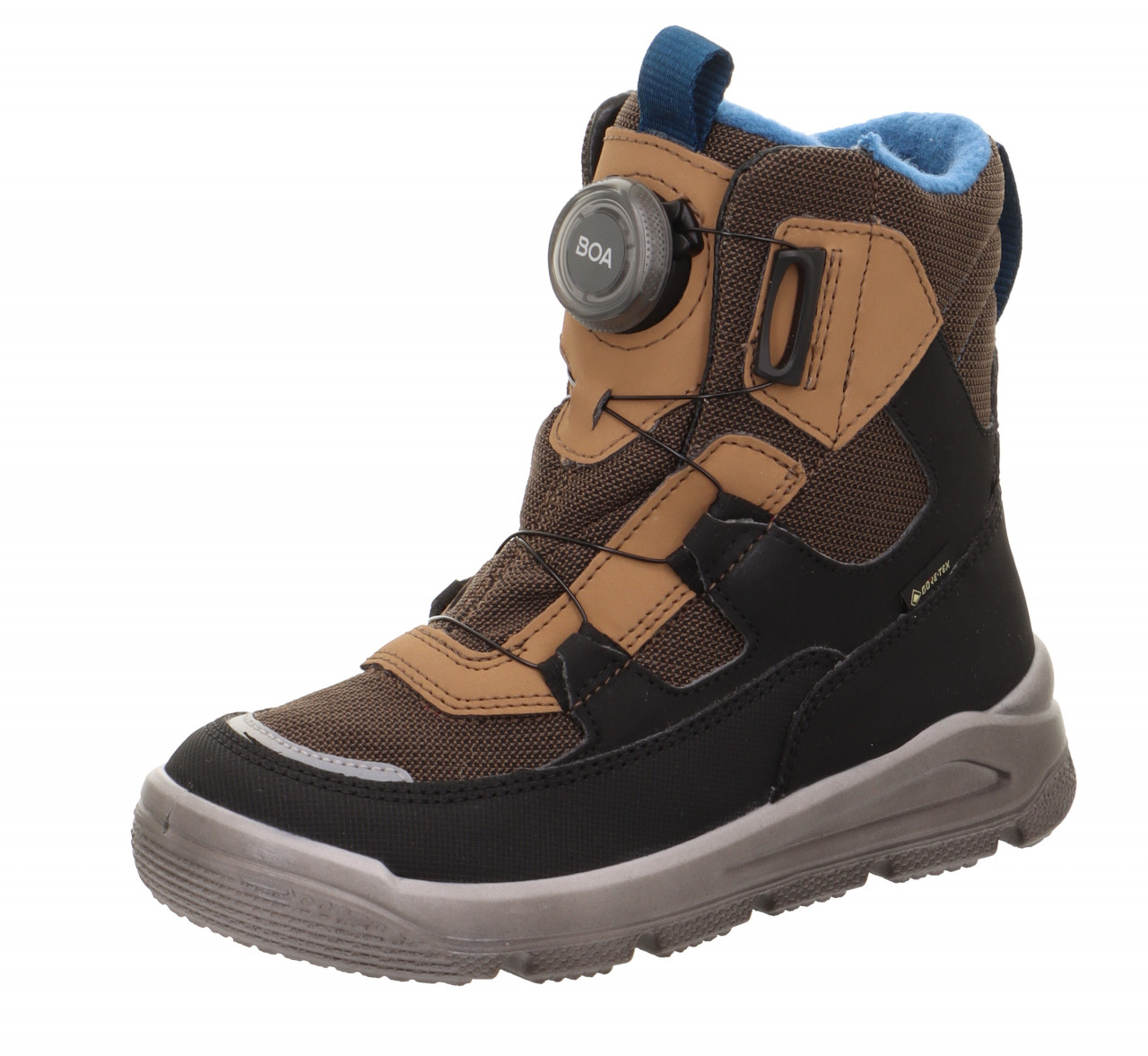 MARS - Braun/Blau Boots mit BOA® Drehverschluss
