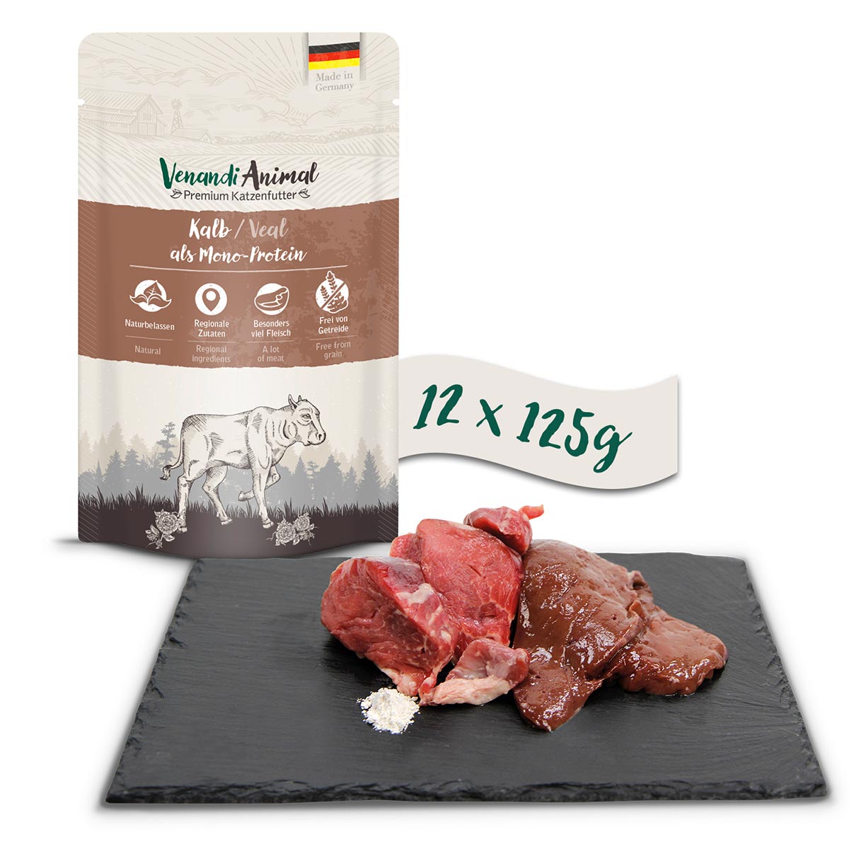 Venandi Animal - Kalb als Monoprotein günstig kaufen bei ZooRoyal