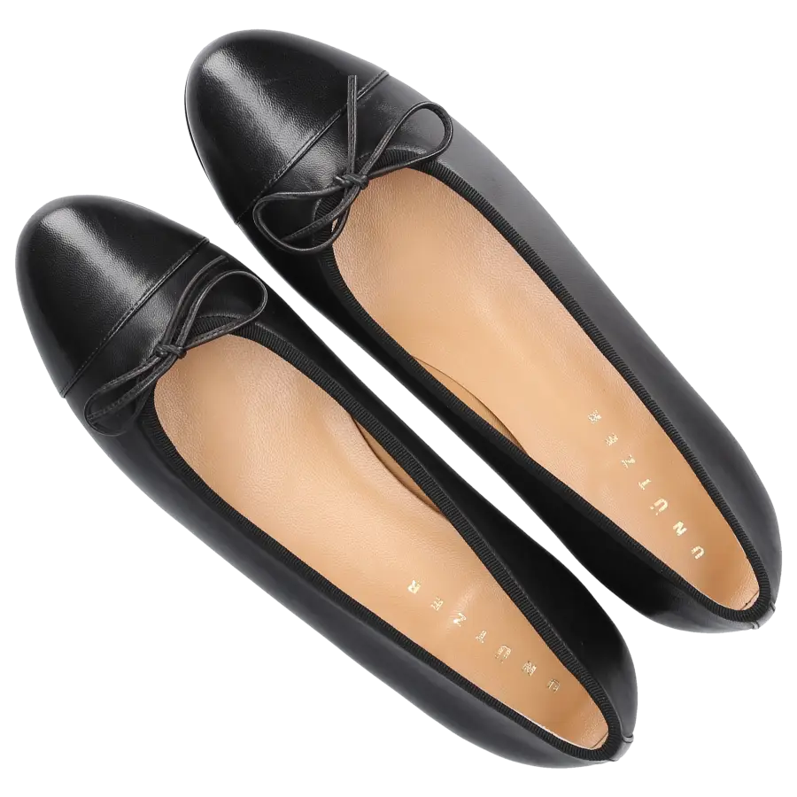 Unützer - Ballerinas 963002 Nappaleder - schwarz