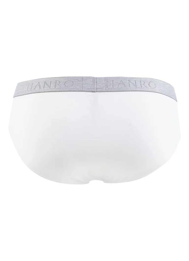 Hanro Slip in solid color in 2-pack