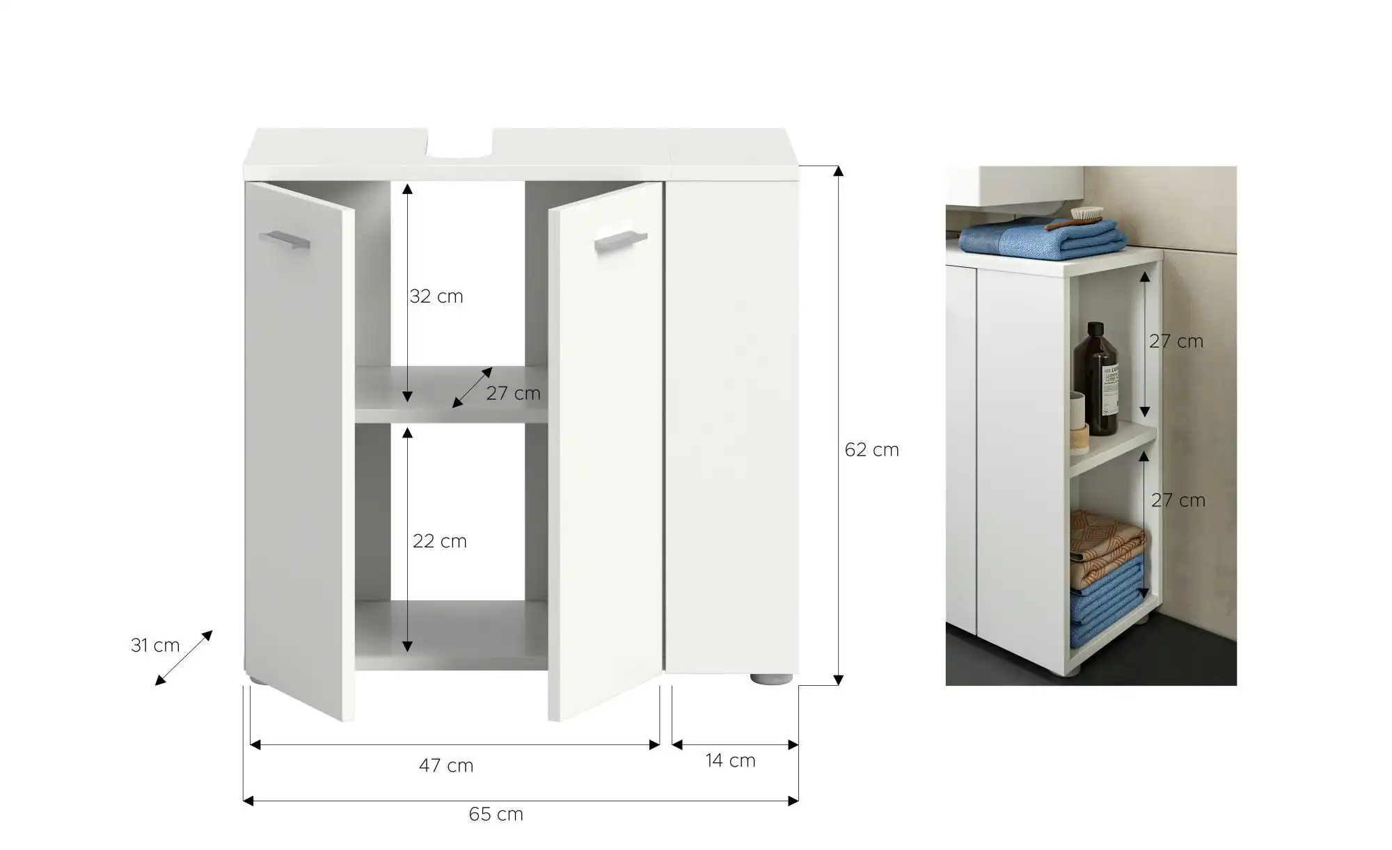 Waschbeckenunterschrank