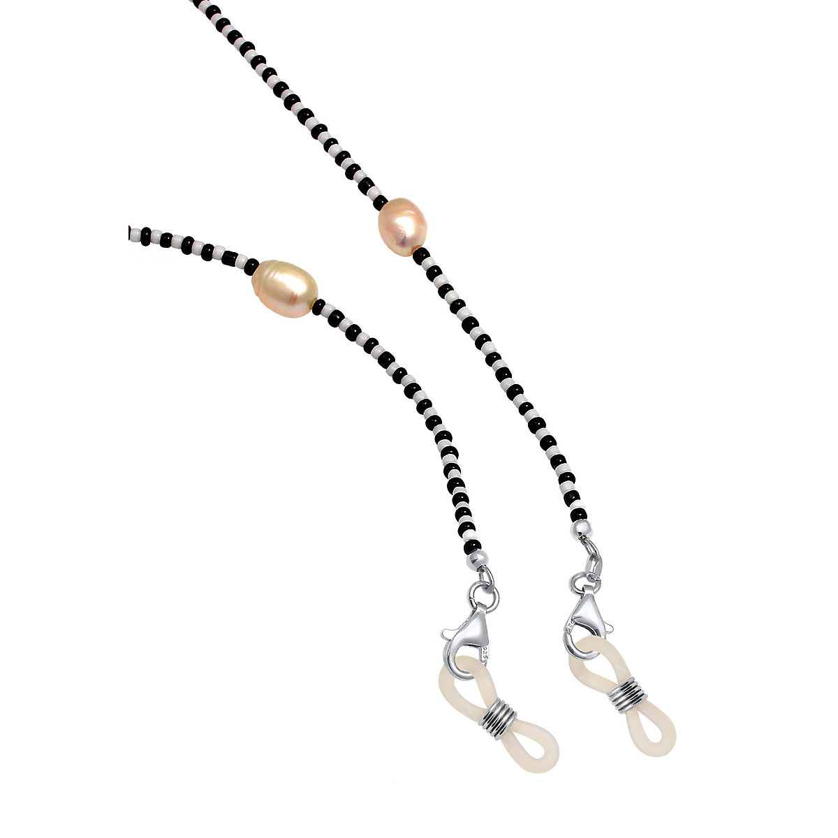Elli Schmuckzubehör Brillenkette Barock Perlen Glas Beads 925 Silber Elli Schmuckzubehör Brillenkette Barock Perlen Glas Beads 925 Silber Elli Schmuckzubehör Brillenkette Barock Perlen Glas Beads 9