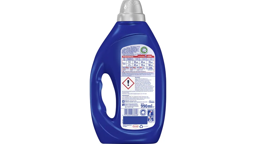 Spee Vollwaschmittel Gel Frische Kick 24H Deo-Frische 22WL 990 ml