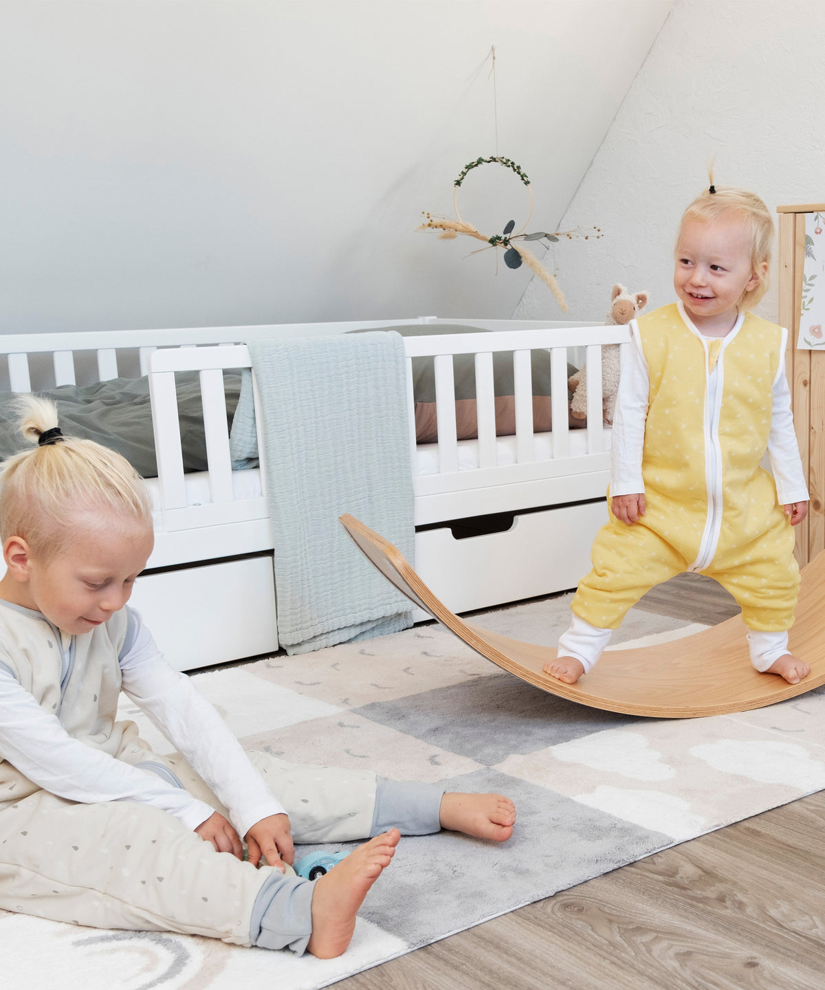 Schlafsack mit Beinen