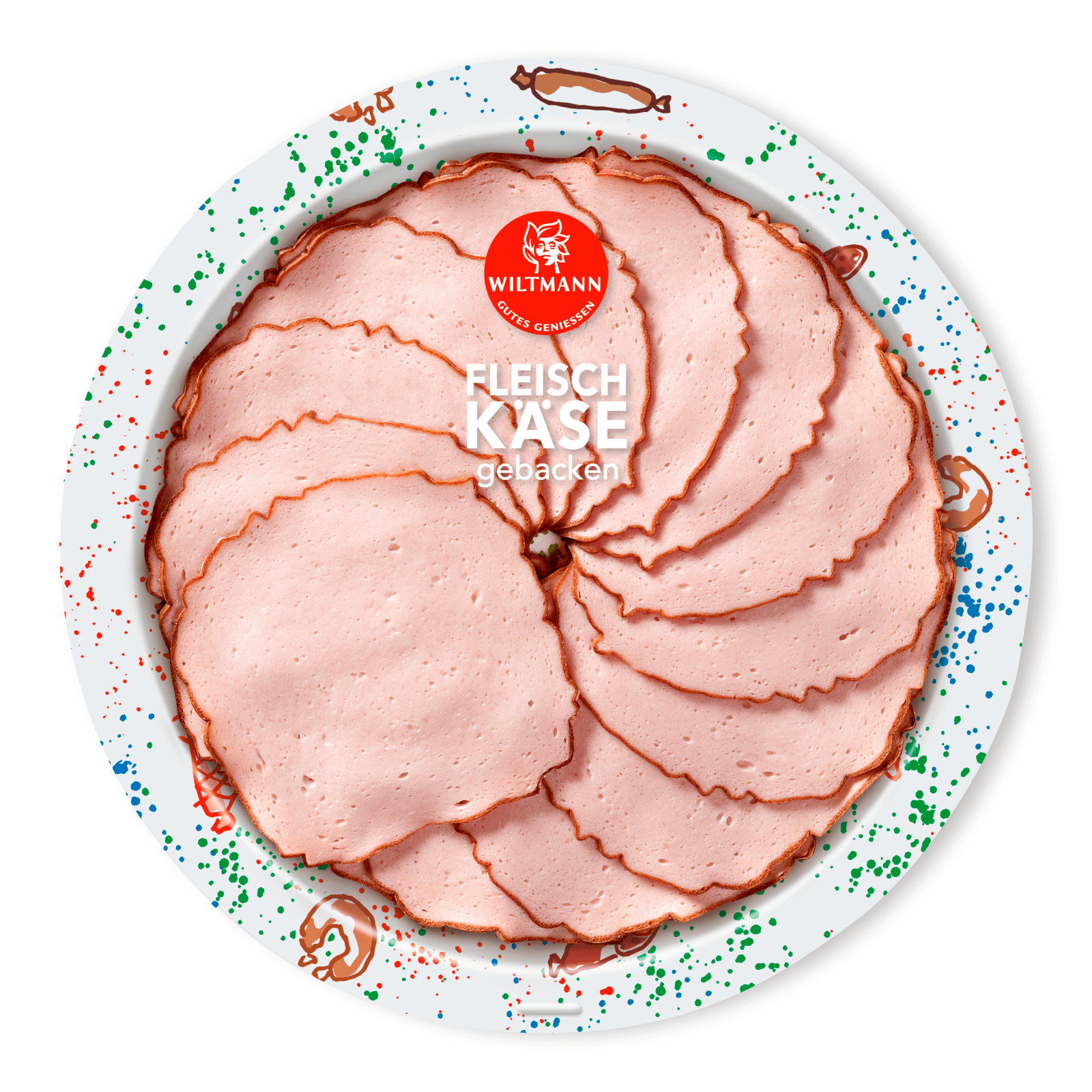 Wiltmann Fleischkäse gebacken 100g