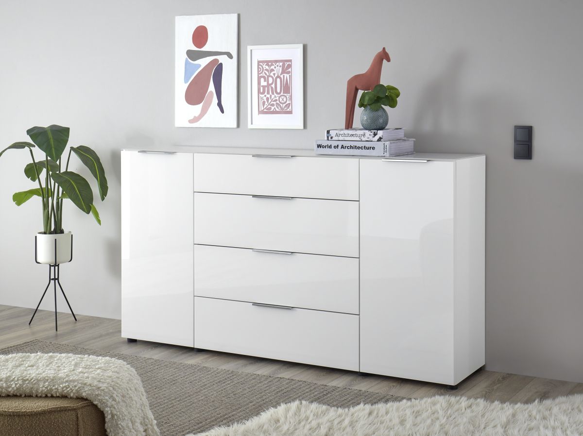 Kommode Santorin Weiß 180 x 99 cm