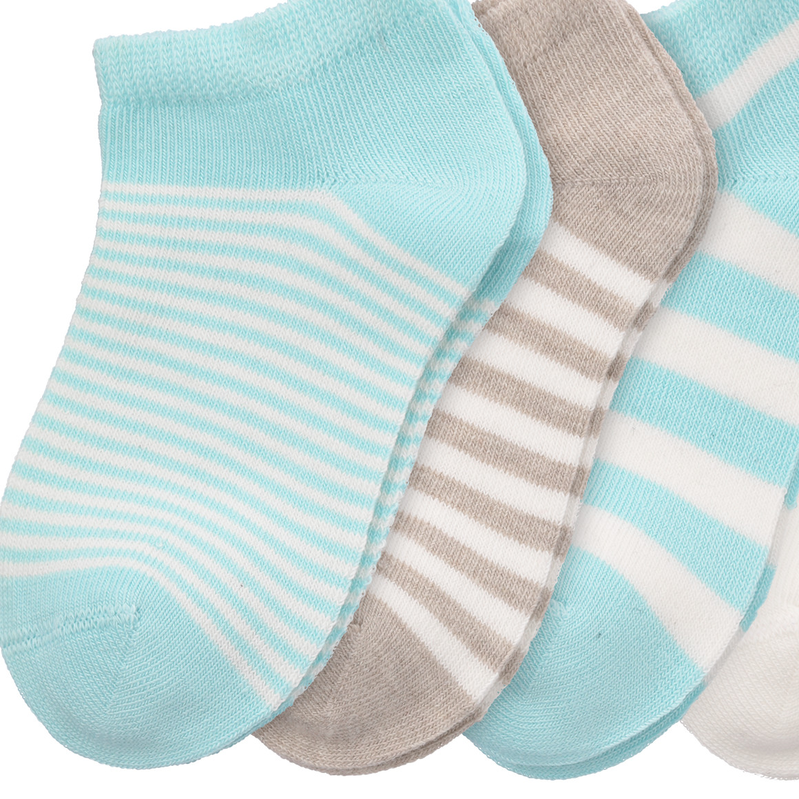 5 Paar Baby Sneaker-Socken im Muster-Mix