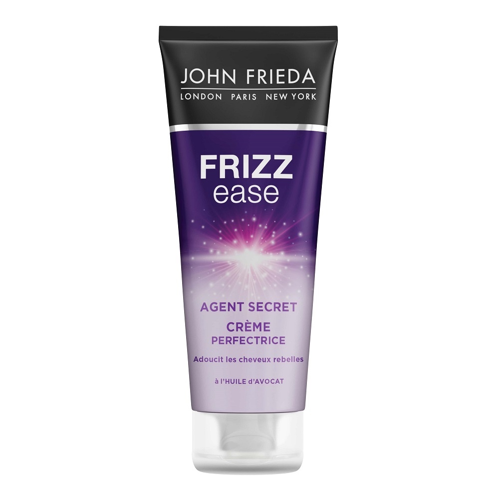 john frieda Frizz Ease Crème Perfectrice Agent Secret Crème cheveux abîmés avec des frisottis