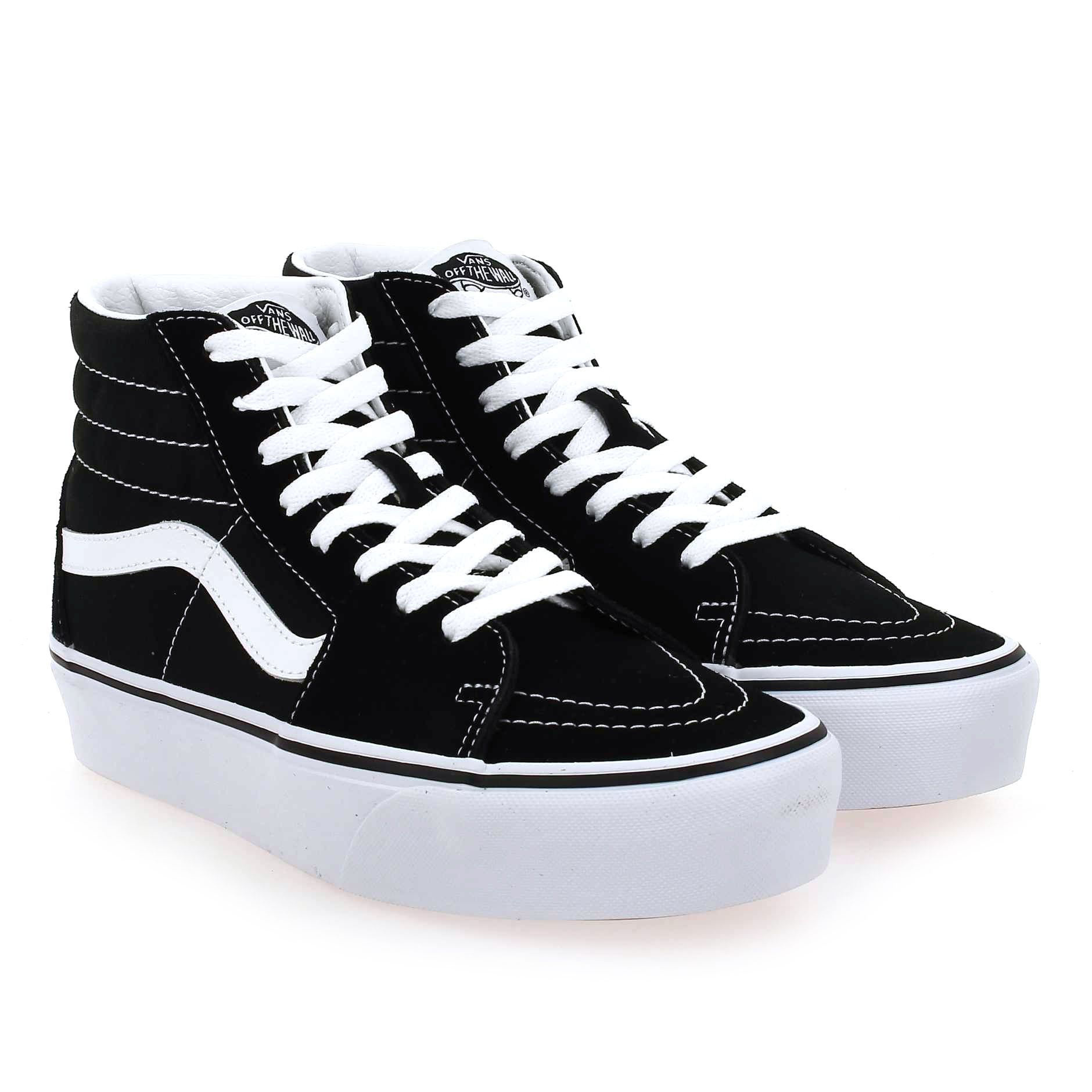 Vans  SK8-HI PLATFORM 2.0 - Noir Blanc