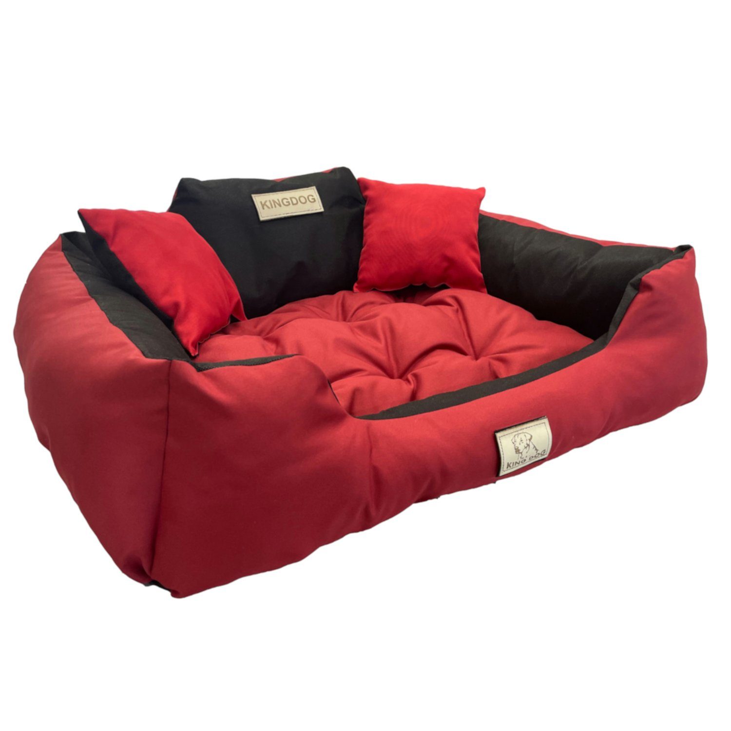 King Dog Tierbett 8AB, Hundebett Katzenbett 100x75 cm viele Farben Größe L