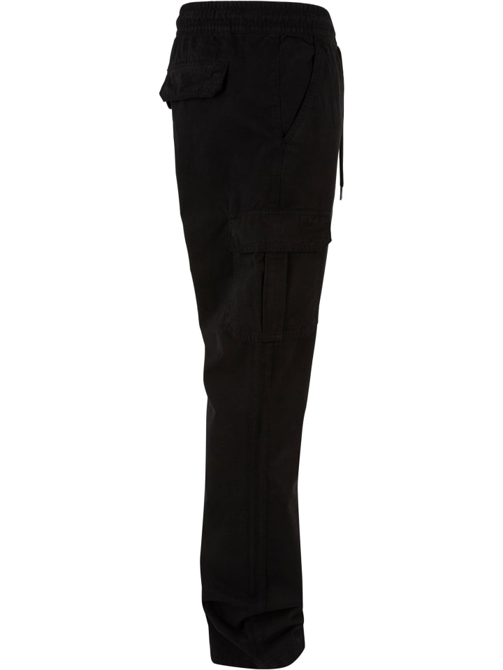 Urban Classics Urban Classics Cargo-Hosen in black günstig kaufen