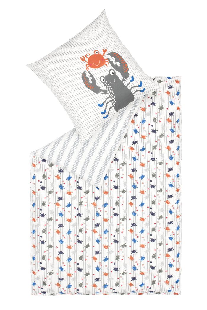Renforcé-Bettwäsche mit Krabben