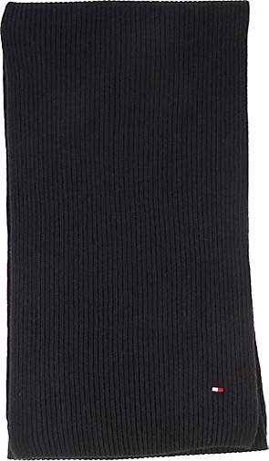 TOMMY HILFIGER Herren Schal ESSENTIAL FLAG SCARF aus Baumwolle und Kaschmir