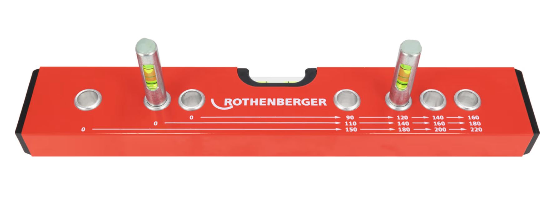 Juego de niveles de burbuja Rothenberger Accessories 1000004797 ROCHECK