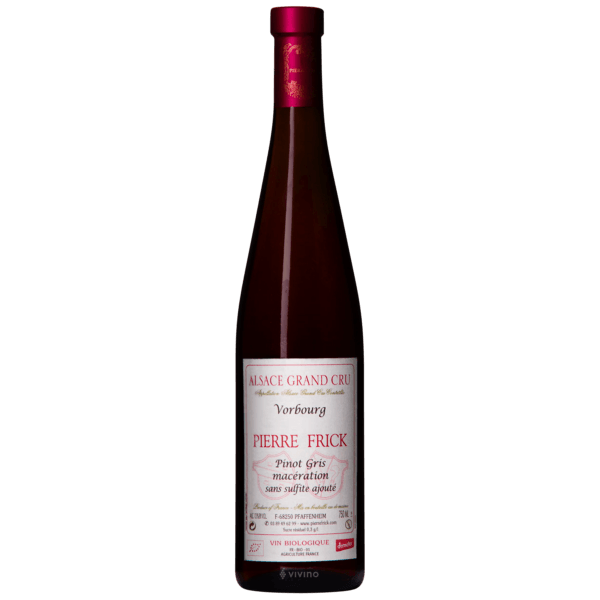 Pierre FrickPinot Gris Macération Alsace Grand Cru 'Vorbourg' 2019